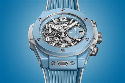 hublot big bang integral sky blue|Hublot big bang bezel.